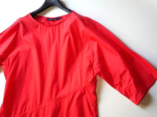 Vestido largo de algodón rojo de una pieza SOFIE D'HOORE talla: 36 usado de JAPÓN - Imagen 8 de 11