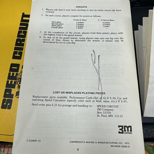 Speed Circuit The Grand Prix Racing Game Complete 3M 1971 Monaco Watkins Glen - Bild 22 von 24