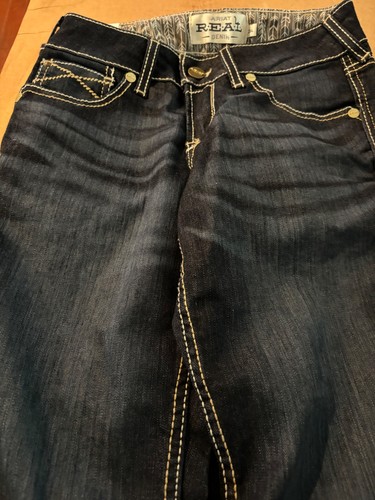 Ariat Real Boot Cut Nashville 10041063 26 XL 36"Lg perfekter Riseboot Cut Neu mit Etikett - Bild 5 von 10