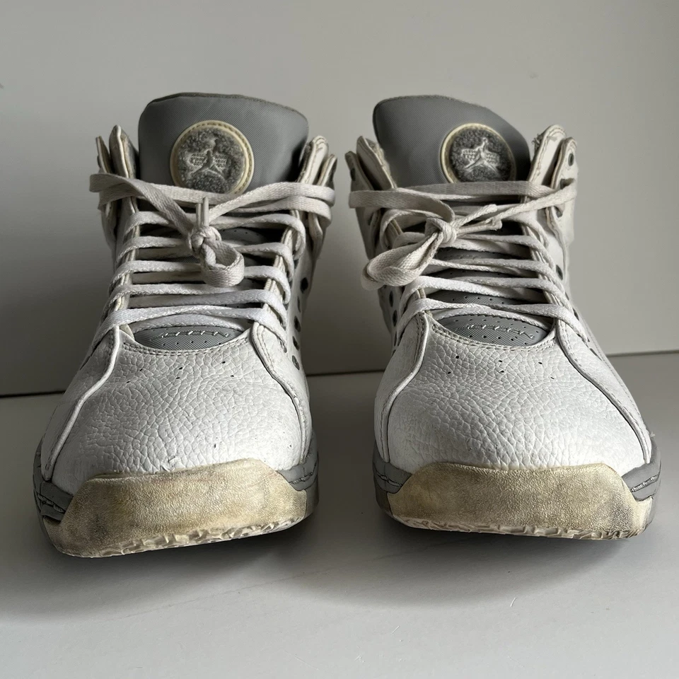 Jordan Ol' School 'White Metallic Silver' размер 11 317223-114 бывшие в употреблении - Изображение 3 из 4