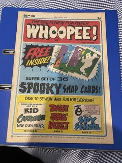Whoopee Comic Issue 3 With Free Gift Cards