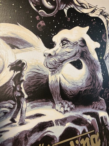 Sam Bosma / ORIGINAL "NEVERENDING STORY" SIEBDRUCK FILMPLAKAT  - Bild 10 von 10