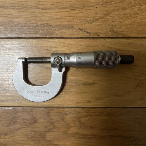 Mitutoyo Micrometer 0-25mm
