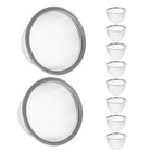  10pcs Stainless Steel Tea Filter: 2.75" X 1.77" Loose Leaf Tea Infuser Basket -