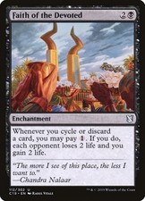 1x Faith of the Devoted - Commander 2019 - NM  -  MTG
