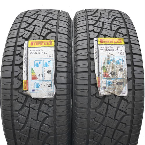 255 60 18 2x Pirelli 255/60 R18 112T XL Atr Neumático de Verano M+S 2018 Como