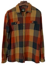 Howler Bros Rodanthe Blanket Flannel Riddell Plaid Northwood Shirt Cabin XL