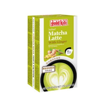 Gold Kili Instant Matcha Ingwer Latte 10 x 25g