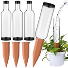 8 Pack Plant Watering Devices with 4 Pcs Terracotta Self Medium