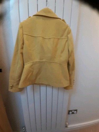 Ladies NEXT Short Jacket Mustard - Picture 3 of 6