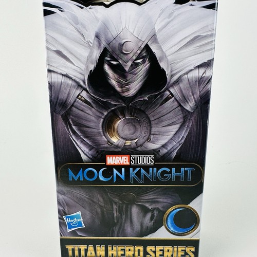 Marvel Studios Titan Hero Series Moon Knight Toy, 12 Inch Scale Action - Picture 2 of 9