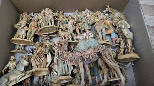 Presepe Fontanini Simonetti Anni 80 De Lux Nativity Set, Italy Depositato - Picture 2 of 24