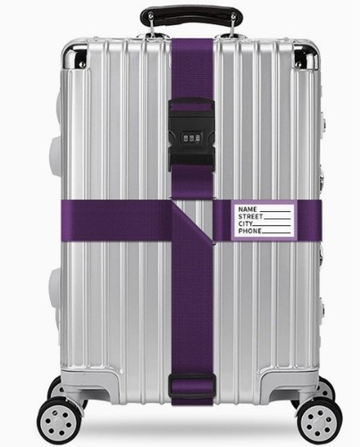 NEU Kreuz-Kofferband Koffergurt Gepäckband Kofferriemen Gepäckgurt verstellbar** - Bild 24 von 29