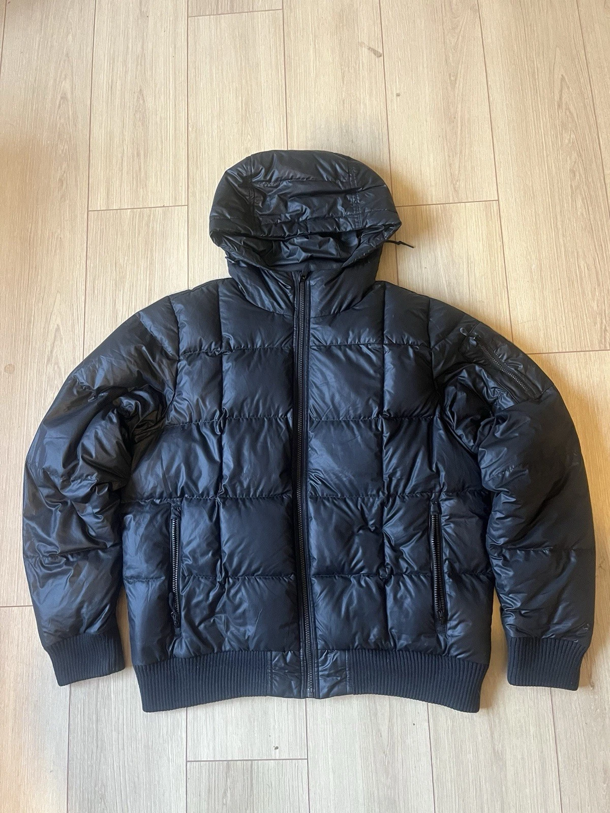 nike vintage puffer jacket