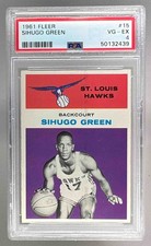 50132439 Sihugo Green 1961 Fleer #15 Rookie RC PSA 4