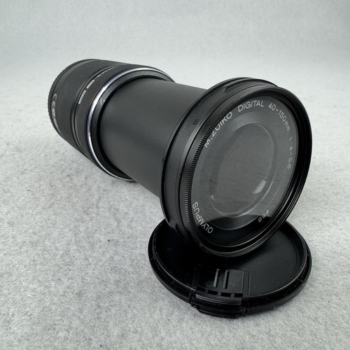 Olympus OM System M.Zuiko Digital ED Objektiv 40–150 mm f/4–5,6 R (schwarz) *gebraucht* - Bild 2 von 10