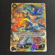 Sabo OP07-118 SEC - One Piece TCG - English Card Near-Mint Secret Rare