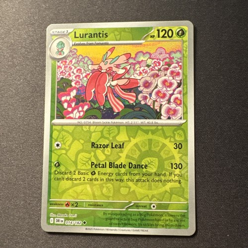 Lurantis Reverse Holo 14/182 Pokemon SV: Destined Rivals