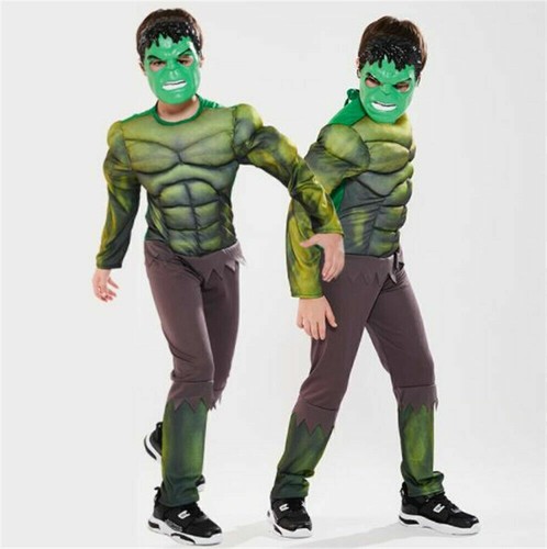 Boys Superhero Costume Marvel Avengers Cosplay Halloween Children Fancy Dress* - Picture 4 of 12