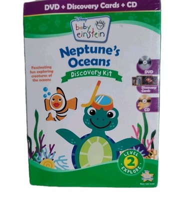 Baby Einstein: Neptune's Oceans Discovery Kit (One-Disc DVD + CD) New & Sealed