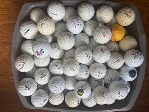 118 gebrauchte Golfbälle - verschiedene Marken - Callaway/Top Flight/Titleist/Srixon etc. - Bild 2 von 2