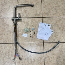 GROHE 30300 Minta Pull Out Kitchen Faucet Brushed Stainless Steel Incomplete