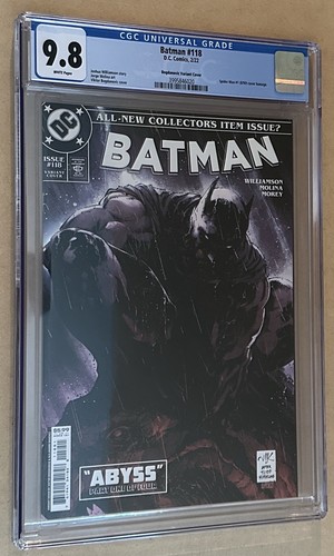 BATMAN #118 BOGDANOVIC Spider-Man Homage VARIANT 2022 CGC 9.8 (See Description)