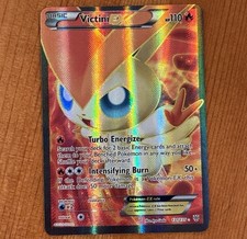 Victini EX 131/135, LP Holo, BW Plasma Storm, Full Art, Pokemon TCG Cards