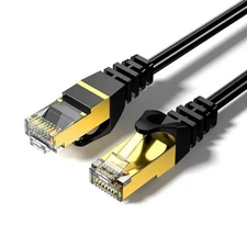 Cat 8 40Gbps Ethernet Cable RJ45 LAN Network Patch Cord Gold Plated High Speed