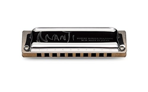 SUZUKI MANJI M20 C 10-Hole Harmonica with Tracking# New from Japan - Picture 1 of 11