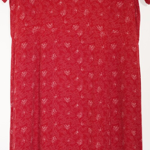 Eddie Bauer Damen Button Down Shirt Kleid Petite XL Blumen Rot Bescheiden Neu mit Etikett - Bild 8 von 21