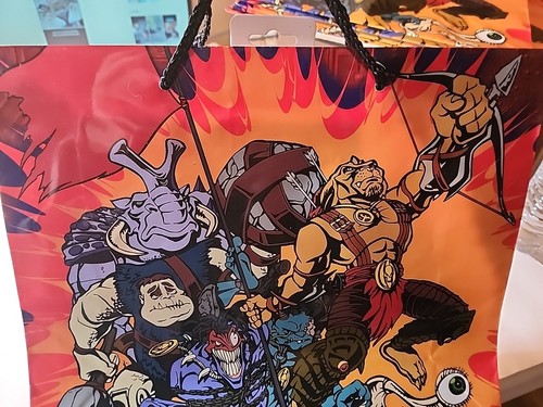 DreamWorks Small Soldiers Attack sacchetto regalo 13"x4"x10,3/8" + sacchetto più piccolo NUOVO RARO - Foto 8 di 12