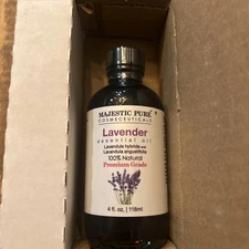 Majestic Pure Lavender Essential Oil 4 Fl. Oz. 100% Natural