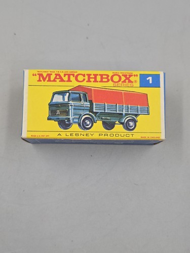 Vintage Matchbox Lesney Lot Of 2 Mercedes #1 And Mercedes Trailer #2 Both... - Picture 13 of 20