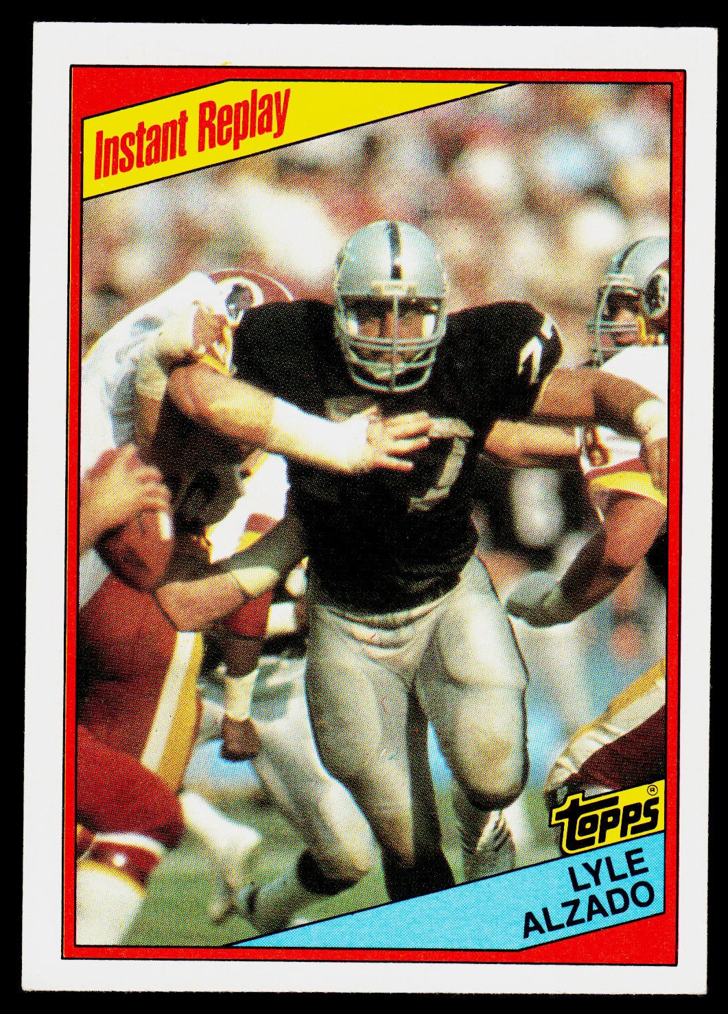 Lyle Alzado, 1984 Topps, #101, Los Angeles Raiders,