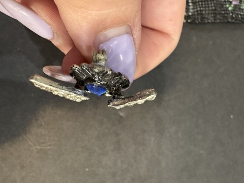 Vtg Trembling Rhinestone Butterfly Brooch - Picture 3 of 4