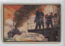 1954 Bowman US Navy Victories Blue Back Admiral George Dewey #23 1u6