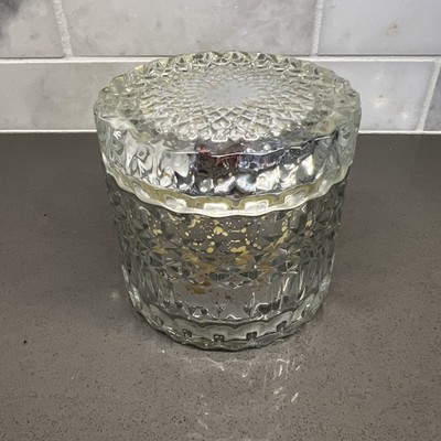 Magnolia &PATCHOULI Scented Candle 8oz Hand Poured In The USA Mercury Glass Jar