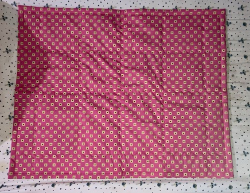Handgefertigte maschinell genäht 26”x21” Puppenhaus Decke/Baby Mädchen Decke Patches Quilt - Bild 9 von 11