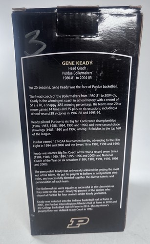Gene Keady Bobblehead Purdue University Boilermakers NCAA Basketball Selten Rarität - Bild 7 von 10