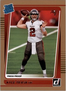 2021 Donruss Press Proof Bronze #257 Kyle Trask RR - FB