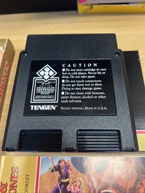 Skull & Crossbones (Nintendo NES 1990), CIB- Rare- original box tabs in tact!