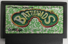 Famicom Software Model Battletoads Masaya FJw22