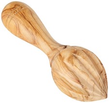 Naturally Med Olive Wood Lemon Juicer/Lemon Reamer - for Lemons, Limes, Citru...