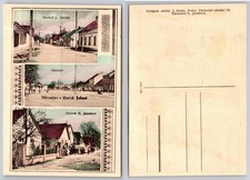 Miroslav u Horní Jelení Czech Republic Multi-View Postcard J. Rezek Praha 1907+