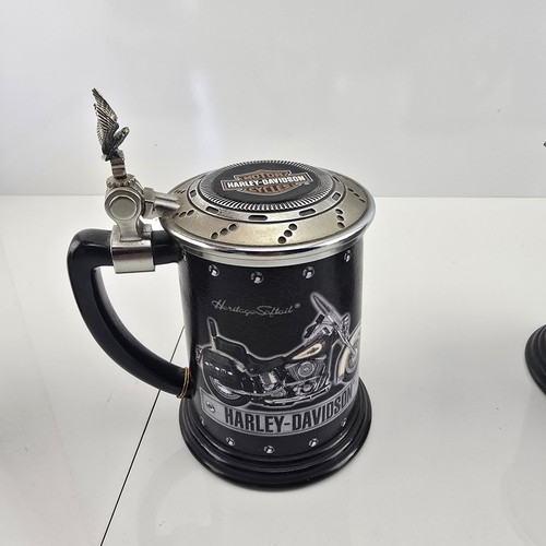 Tazas de coleccionista Harley Davidson Franklin como nuevas - Juego de 6 - Imagen 11 de 17
