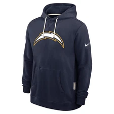 AUTHENTIC Nike Los Angeles Super Chargers Sideline Standard Issue Hoodie Navy