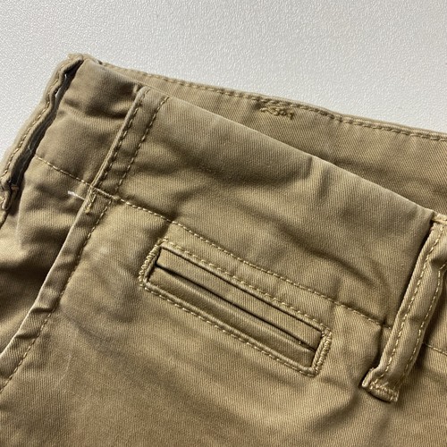 American Eagle Slim Straight Lined Chino Pants Mens 30x32 Khaki Cotton Stretch - Picture 6 of 19