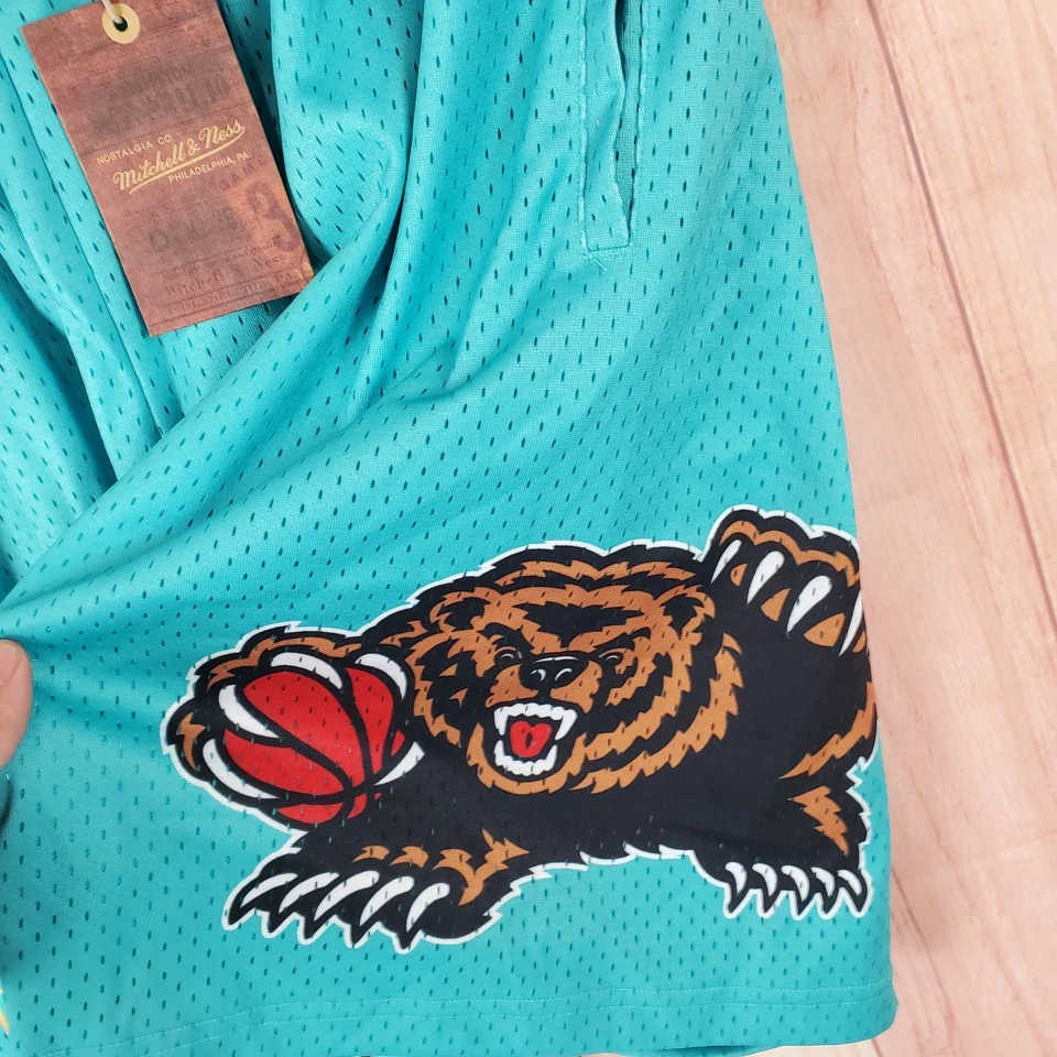 Pantalones Cortos de Baloncesto Mitchell & Ness Grizzlies Talla L Grande 96-97 Swingman NUEVO Foto 4 de 4