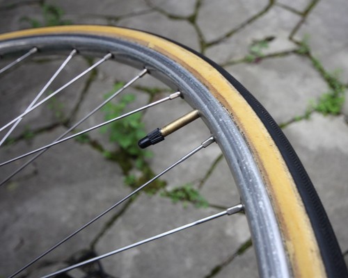 Campagnolo Nuovo Record High Flange Hub 1035 / Rigida Pro / Tubular Rim Wheel - Picture 7 of 21